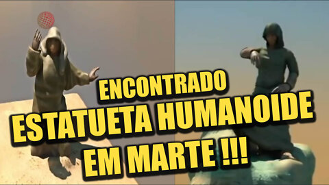 ENCONTRADO DUAS ESTATUETAS HUMANOIDE EM MARTE