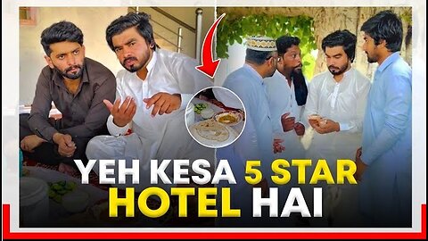 Yeh Kaisa 5 STAR ⭐️ Hotel Tha 😂 Khizar Omer Funny Video 2023