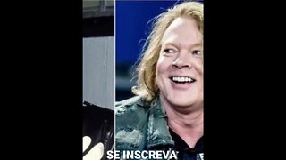 MAIS UM VEZ NO ROCK IN RIO, VEJA O ANTES E DEPOIS DE AXL ROSE DO GUN'S N ROSES.