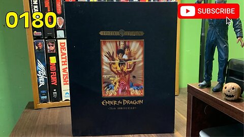 [0180] ENTER THE DRAGON (1973) VHS [INSPECT] [#enterthedragon #enterthedragonVHS]