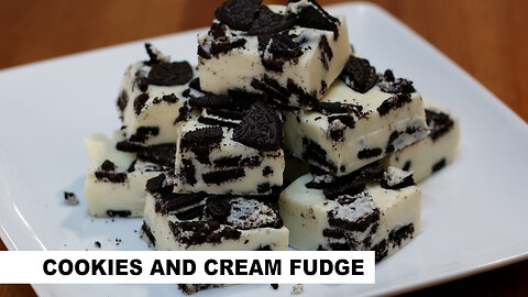 Cookies and Cream Fudge