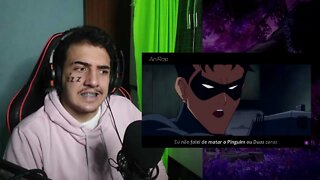 REACT ROBIN RAP | "Asa Noturna e Capuz Vermelho" | Flash Beats Ft. AniRap (Prod. WB)