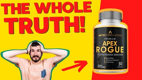 🔴 Apex Rogue | Apex Rogue Review | Does Apex Rogue Work? Apex Rogue Supplement