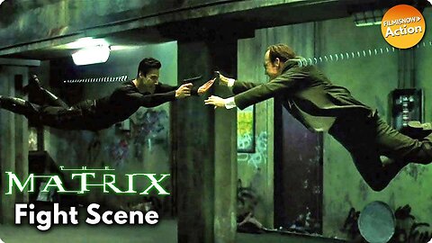 THE MATRIX (1999) 'Neo v Mr. Smith - Subway Fight