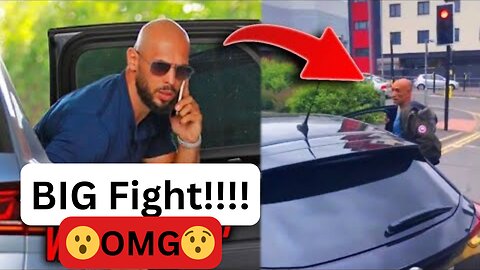Andrew Tate PULLS UP On Man In Public (New Video) BIG Fight 😯