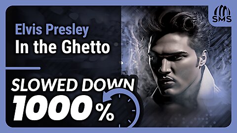 Elvis Presley - In the Ghetto (But it's slowed down 1000%)
