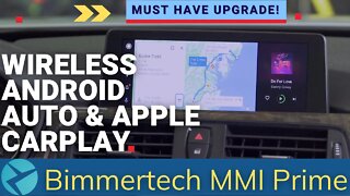 WIRELESS ANDROID AUTO/APPLE CARPLAY IN YOUR BMW | BIMMERTECH MMI PRIME