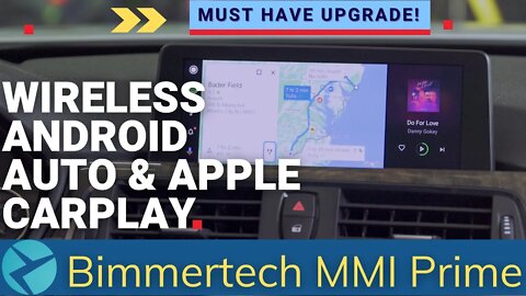 WIRELESS ANDROID AUTO/APPLE CARPLAY IN YOUR BMW | BIMMERTECH MMI PRIME