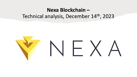 Nexa Blockchain - Technical Analysis, December 14th, 2023