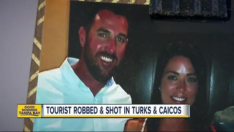 American tourist robbed, shot in Turks and Caicos is medically evacuated to US
