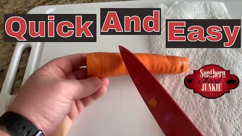 How to PEEL carrots 🥕 The Easy Way