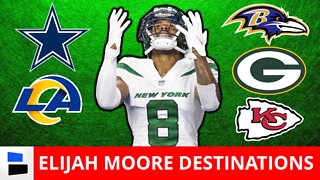 Elijah Moore Trade Rumors: Top 5 Destinations If The New York Jets Deal Moore