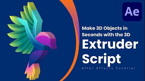 Make 3D Objects in Seconds with the 3D Extruder Script