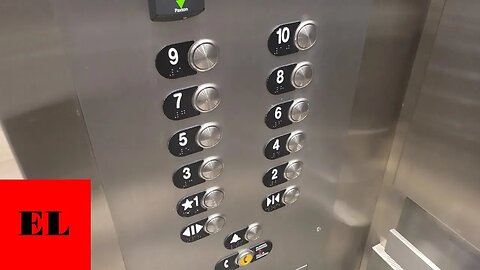Tasteless Thyssenkrupp G-Power Modded Traction Elevators - The Montgomery Building (Spartanburg, SC)