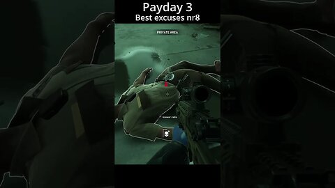 Payday 3 - Best excuses nr 8 - Pet Ferret