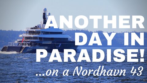 BIG YACHT! Another Day in Paradise on a Nordhavn 43 [MV FREEDOM]