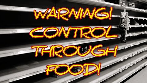 Controlling People Through Food!
