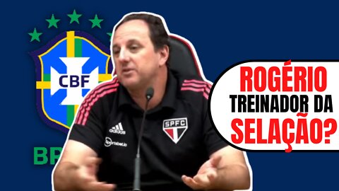 EXCLUSIVO: Rogério fala sobre a possibilidade de ser técnico da Seleção Brasileira