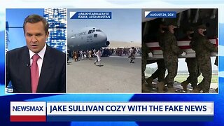 Jake Sullivan cozy with the Fake News