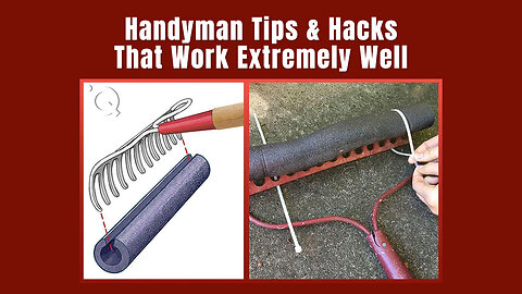 Handyman Tips & Hacks That Work Extremely Well