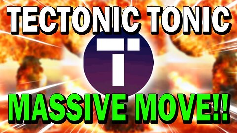 TECTONIC TONIC COULD PUMP 300%+ VERY SOON!! IF YOU HOLD PAY ATTENTION!! *URGENT!*