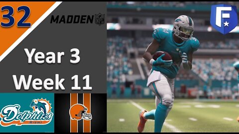 #32 Mayfield Returns to Cleveland l Madden 21 Coach Carousel Franchise [Dolphins]