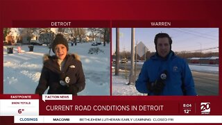 Current Road Conditions in metro Detroit