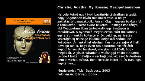 Christie, Agatha: Gyilkosság Mezopotámiában. Titis, Budapest, 2003