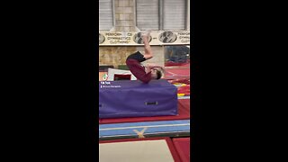 Double front flip fail