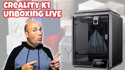 Creality K1 Super-Fast 3D Printer Unboxing and Initial Setup