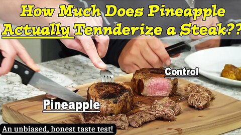 Pineapple Steak Marinade: Does It Really Work? Taste Test & Review #foodlover