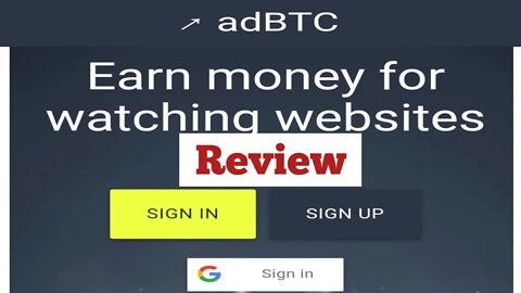 Review || Is adbtc.top website legit or scam? || earn bitcoin by viewing ads || btc earning