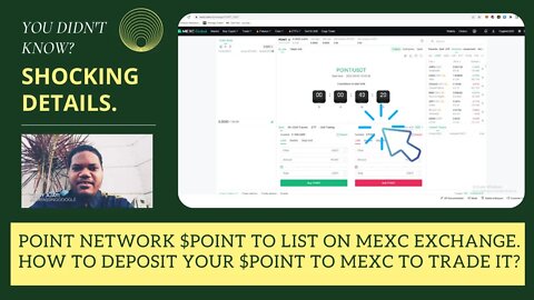 Point Network $POINT To List On Mexc Exchange. How To Deposit Your $POINT To Mexc To Trade It?