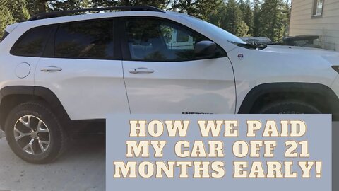 PAID OFF CAR LOAN! BYE $477/MONTH PAYMENT! HOW WE PAID OFF MY CAR 21 MONTHS EARLY! DEBT FREE JOURNEY