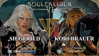 Siegfried (SheikahOHM) VS Kori Brauer (Âmesang) (SoulCalibur™ VI: Online)