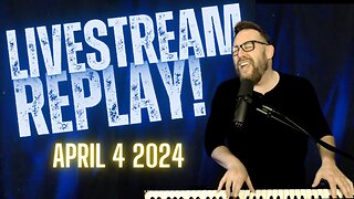 Scott Riggan LIVESTREAM REPLAY (4/4/24)