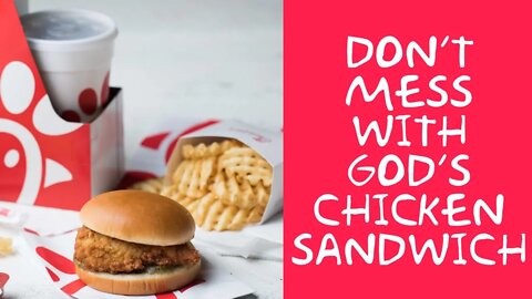 Chik-Fil-A vs Popeyes: Don’t Mess w/God’s CHICKEN SANDWICH