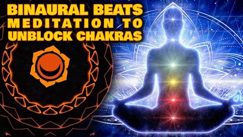 Unblock Chakras Meditation feat. Binaural Beats (Low Theta / High Delta) & Drone Background Music