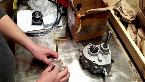 Unboxing the Reverse Gearbox for a go kart