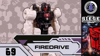 Transformers: Siege FIREDRIVE [Battle Master, 2018] | Kit Reviews #69