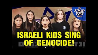 Israeli Children Sing Of Gaza Annihilation (Genocide) In HUGE Public relations Fail!