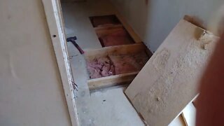 Mobile Home Renovation-we replaced Poly-B with Pex
