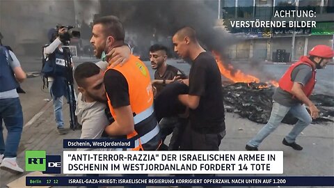 Eskalation im Westjordanland: Israelischer Angriff fordert 14 Todesopfer