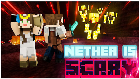 New Player VS the Nether || Minecraft Let's Play Episode 11