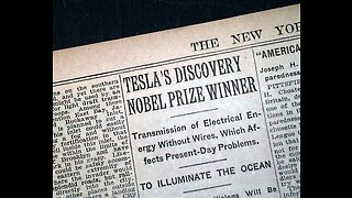 NIKOLA TESLA WINS NOBEL PRIZE IN 1915 FOR IRRIGATING THE DESERT & WIRELESS POWER (TESLALEAKS.COM)