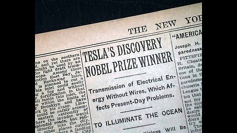 NIKOLA TESLA WINS NOBEL PRIZE IN 1915 FOR IRRIGATING THE DESERT & WIRELESS POWER (TESLALEAKS.COM)