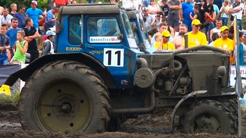 Crazy Russian Tractor Rally