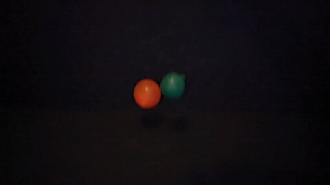 Slow Motion Dual Balloon Drop / Splat