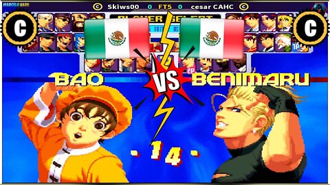 The King of Fighters 2000 (Skiws00 Vs. cesar CAHC) [Mexico Vs. Mexico]