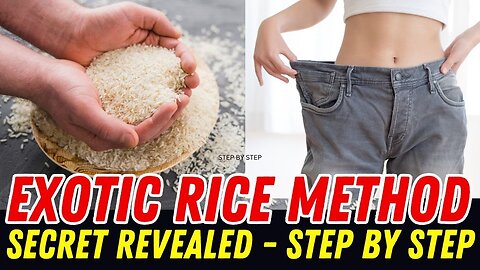 EXOTIC RICE METHOD - ✅​((LEARN THE STEP BY STEP!))✅​- Exotic Rice Method Review